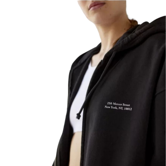 Urban Outfitters Mercer Street Flowers Zip-Up Hoodie - Picture 5 of 10